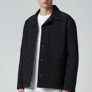 The Kooples - Men's Black Shacket - slightly oversized NWT